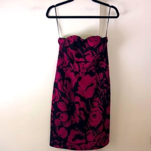 Like New!! Express Strapless Sheath Dress